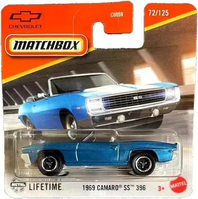 Immagine prodotto di Matchbox - Camaro SS 396 del 1969 - 72/125 - JBR84 - Superfast Lesney - Mattel 2025 - 1:64