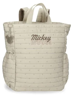 Imagen del producto de Mochila Disney Mickey Mouse de 35 cm, fabricada en poliéster
