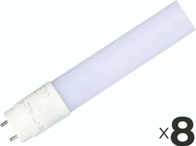 Zdjęcie produktu dla V-TAC LED-Röhre VT-9077, T8, G13, EEK: F, 14 W, 1400 lm, 4000 K, 900 mm, 8 Stück