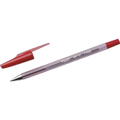 Produktbild von Pilot BP-S, Stick ballpoint pen, Rot, Rot, Transparent, Bußgeld, Ambidextrös, 1 Stück(e)