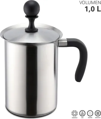 Produktbild von Edelstahl Milchaufschäumer 1000ml