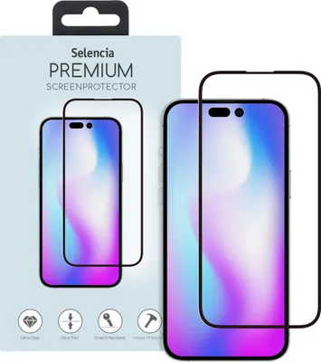 Immagine prodotto di Pellicola protettiva Selencia iPhone 14 Pro Vetro blindato premium per iPhone 14 Pro