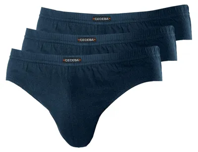 Zdjęcie produktu dla Ceceba Briefs 3-pack, Kolor:Niebieski, Rozmiar:6XL, Dokładny kolor:niebieski 2670-6979
