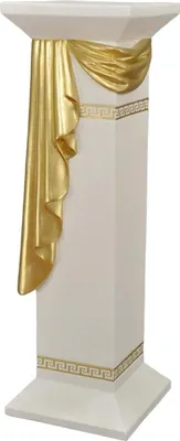 Image de Méduse Colonne Colonnes Romaines Sculpture en marbre Figure Décoration Support 1087