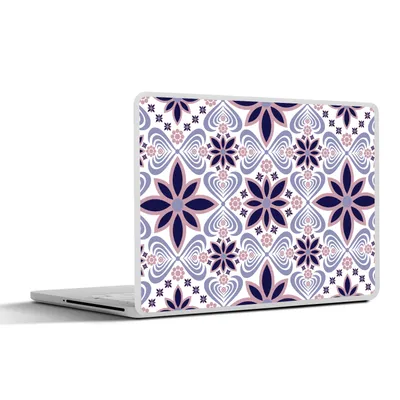 Produktbild von MuchoWow® Laptop Aufkleber Sticker Cover Blumen - Luxus - Design 40x30 cm - Laptop Dekoration - Selbstklebend