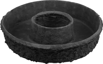 Produktbild von Oasis Black Biolit Pflanzring Ø35cm Grabdeko Schwarz