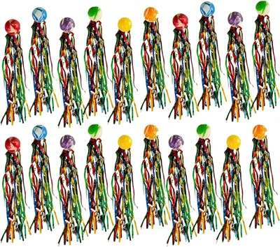 Immagine prodotto di Set di palline in gomma per bambini, 20 palline colorate, dimensioni 25 x 2,5 cm, ideali per l'uso all'aperto