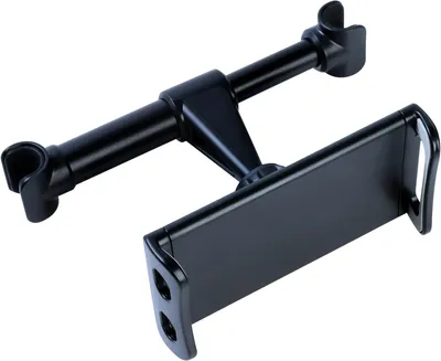 Imagen del producto de Soporte para reposacabezas de coche, giratorio 360°, compatible con tablet y teléfonos móviles de 4 a 11 pulgadas, universal para el asiento trasero