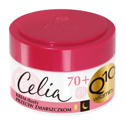 Zdjęcie produktu dla Celia Q10 Witaminy 70+ Krem Do Twarzy 50 Ml Z Kolagenem
