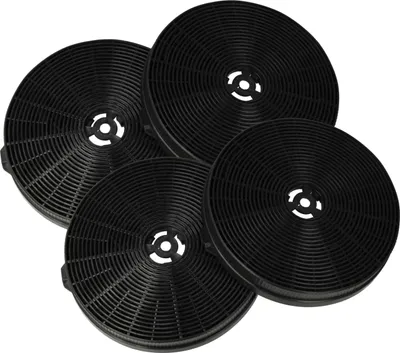 Produktbild von vhbw 4x Aktivkohlefilter Ersatz für KKT Kolbe K111 für Dunstabzugshaube - 17,5 cm