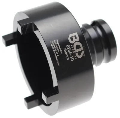 Produktbild von BGS 8265-10 Nutmutter-Einsatz mit Aussenzahn, 69x6.5 mm