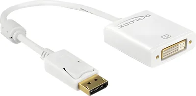 Immagine prodotto di Adattatore DELOCK Displayport DP -> DVI (24+5) 4K attivo