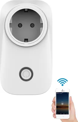 Produktbild von A18C Intelligente Steckdose WiFi Smart Steckdose Schalter mit Energiemonitor 16A