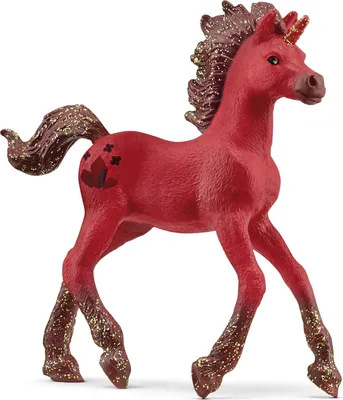Produktbild von Schleich Bayala Sammeleinhorn Granat 70767