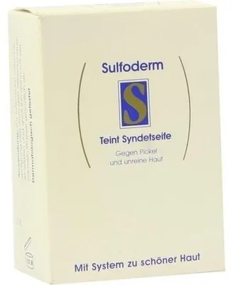 Productafbeelding van Sulfoderm S Teint, zeep voor een vette en onzuivere huid, 1 stuk zeep