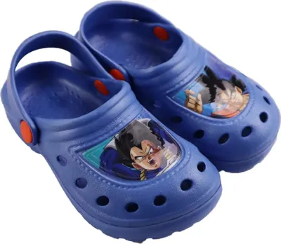 Produktbild von Dragon Ball Goku Vegeta Jungen Kinder Clogs – Blau / 22/23