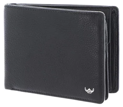 Produktbild von Golden Head Leder Geldbörse Capri RFID Protect Scheintasche mit Geheimfach 1159 Schwarz
