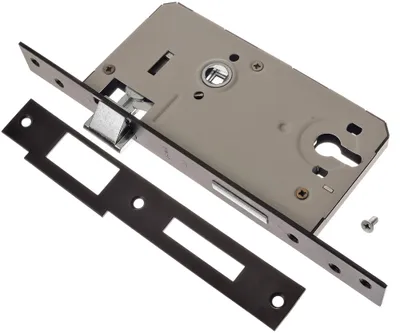 Image de Schloß Einsteckschloss Links Tor, Pforte PZ 90 / 63 mm Z111