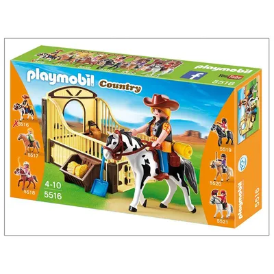 Produktbild von PLAYMOBIL 5516 - Tinker mit Pferdebox