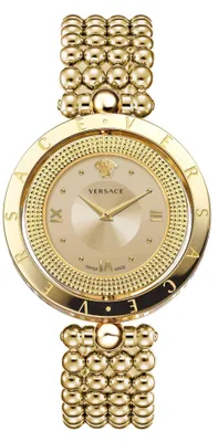 Produktbild von Versace Damenuhr EON Edelstahlarmband gold 33,6mm