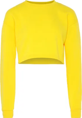 Produktbild von ALBEE damen sweatshirt - gelb, XS