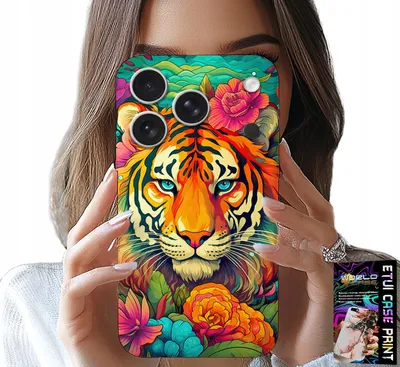 Image de Etui Do Iphone 17 Pro Max - Zwierzęce Wzory Tygrys Tygrysek Case
