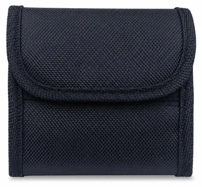 Image de CELLONIC 1x Pochette Filtre Caméra 3 Compartiments, Noir & Orange