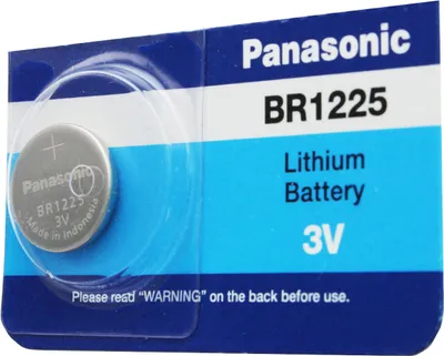 Zdjęcie produktu dla BR1225 Bateria litowa Panasonic 2,5 x 12 mm
