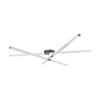 Immagine prodotto di Lampada da soffitto a LED LAUTARO 18 W, 3000 K, 1800 lm, plastica nera opaca e bianca, dimensioni: 11,5 x 60 x 56,6 cm, IP20, Zuma Line