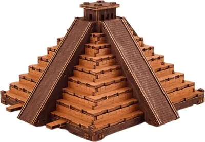 Produktbild von WOODEN CITY 3D-Holzpuzzle Escape Room: Maysk-Pyramide 184 dlks