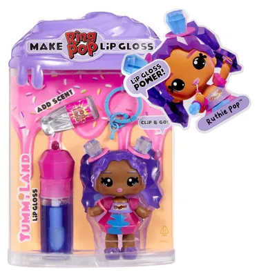 Produktbild von MGA Entertainment Puppe Yummiland Lipgloss Ring Pop Schlüsselanhänger Spielzeug