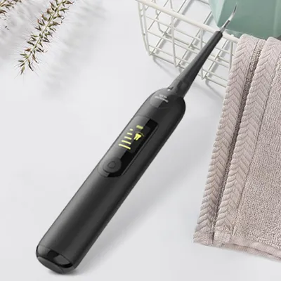 Produktbild von USB Ultraschall Zahnsteinentferner mit LED, 3 Köpfe, IPX6 wasserdicht, Plaqueentfernung