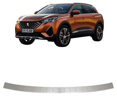 Produktbild von Peugeot 5008 Edelstahl-Chrom Stoßstangenabdeckung