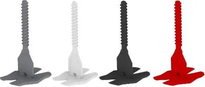 Image de Base plate Cyclone 3 mm RUBI 100 unités - 35946