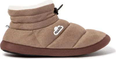 Image de NUVOLA. Chaussons Homme Femme Antidérapants chaudes rembourrées confortables taupe 36-37 -UNBOVEL
