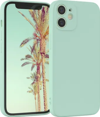 Produktbild von EAZY CASE - TPU Hülle für Apple iPhone 12 Mini, TPU Case stoßfeste Handyhülle, weiches Cover mit Kameraschutz, Silikonhülle in Grün