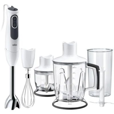 Obrázek produktu pro Braun MultiQuick 3 MQ 3145 WH, Ponorný mixér, 0,35 l, 1,2 m, 750 W, Bílá