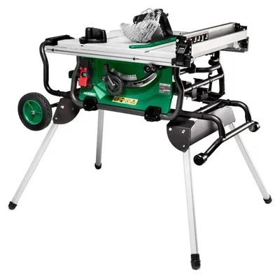 Image de Scie sur table 254 mm HIKOKI C10RJWAZ 1500W avec support rabattable