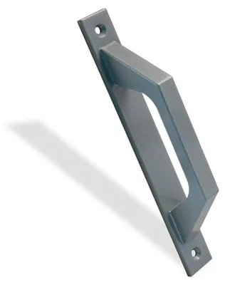 Zdjęcie produktu dla Amig – klamka do drzwi przesuwnych | Klamki aluminiowe | Kolor srebrnoszary | Idealne do drzwi przesuwnych lub skrzydłowych | 198 x 25 x 40 mm | Funkcjonalne i wygodne