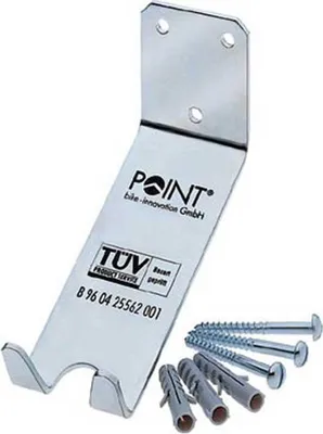 Produktbild von POINT Fahrrad-Wandhalter  silber