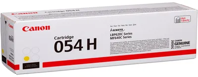Produktbild von Canon 054 H High Yield Toner-Cartridge, Gelb, 2300 Seiten, Gelb, 1 Stück(e)