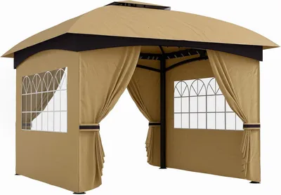 Immagine prodotto di Padiglione - Padiglione da giardino - Tenda per feste - Gazebo - Pergola - Tetto in poliestere impermeabile