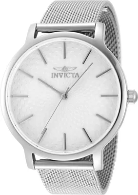 Produktbild von Invicta Wildflower 48972 Damen Uhr - Quartz Bewegung - Edelstahl mit Silbernem Zifferblatt - 38 mm