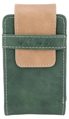 Immagine prodotto di Borsa per fotocamera compatibile con Ricoh GR III e IIIX: borsa in Finto cuoio antiurto HDF Digital Retro, verde