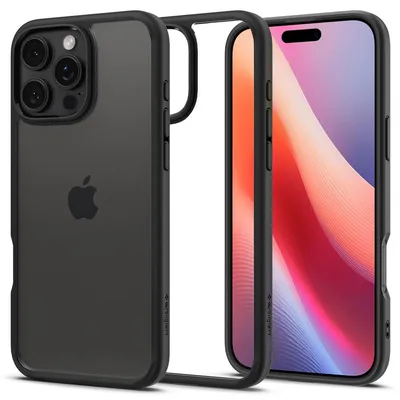 Produktbild von Spigen Ultra Hybrid, Cover, Apple, iPhone 16 Pro Max, 17,5 cm (6.9"), Schwarz