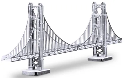 Produktbild von Metal Earth Golden Gate Bridge, Bausatz, Metall