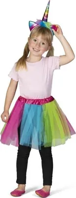 Produktbild von Faschingsset - Regenbogen-Einhorn - für Kinder - 2-teilig