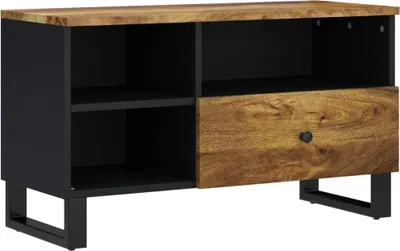 Immagine prodotto di Mobili TV vidaXL 80x33x46 cm in legno massello di mango e pannelli di legno