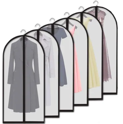 Imagen del producto de Omgoods - Juego de 6 fundas impermeables para ropa con cremallera