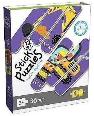 Produktbild von Streifenpuzzle „Fahrzeuge“ – ADAR